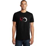 Qivi 10 Kasım Silüet Turk Bayrağı Baskılı Siyah Erkek Örme Tshirt