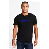 Qivi 34 İstanbul Baskılı Siyah Erkek Örme T-shirt