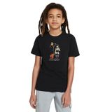 Qivi Anime Naruto Baskılı Siyah Unisex Çocuk T-shirt