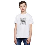 Qivi Arctic Monkeys Songs Baskılı Unisex Çocuk Beyaz T-shirt