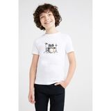 Qivi Bateri Drum Watercolor Baskılı Unisex Çocuk Beyaz Tshirt - 11 - 12 Yaş