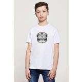 Qivi Bbs Jant Baskılı Unisex Çocuk Beyaz Tshirt TYC00376917654, 7-8 Yaş