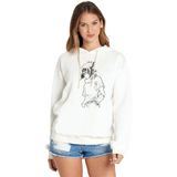 Qivi BGA0841-KDNKP Anime Naruto Baskılı Örme Kadın Beyaz Sweatshirt
