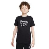 Qivi Born To Lose Baskılı Unisex Çocuk Siyah T-shirt