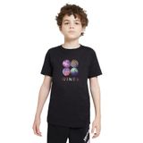 Qivi Bts Wings K Pop Baskılı Unisex Çocuk Siyah T-shirt