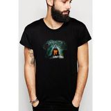 Qivi Bullet For My Valentine Yağmur Metal Baskılı Siyah Erkek Örme T-shirt