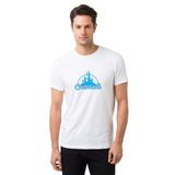 Qivi Castlevania Pixel Logo Baskılı Beyaz Erkek T-shirt