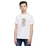 Qivi Charles Bukowski Shes Mad But SheBaskılı Unisex Çocuk Beyaz T-shirt