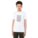 Qivi Charles Bukowski The Free Soul Is Baskılı Unisex Çocuk Beyaz T-shirt