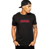 Qivi Chilling Adventures Of Sabrina Yazı 2 Baskılı Siyah Erkek Örme T-shirt