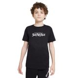 Qivi Chilling Adventures of Sabrina Yazı Baskılı Unisex Çocuk Siyah T-shirt