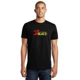 Qivi Conqueror Balde Baskılı Siyah Erkek Örme T-shirt