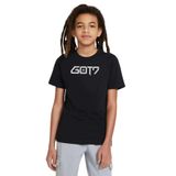 Qivi Cs Go Hard Baskılı Unisex Çocuk Siyah T-shirt
