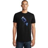 Qivi Dota 2 Drow Ranger 2 Anime Baskılı Siyah Erkek Örme T-shirt