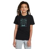 Qivi Escope Stallone Baskılı Unisex Çocuk Siyah Sweatshirt