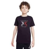 Qivi G O T House Connıngton Baskılı Unisex Çocuk Siyah Sweatshirt