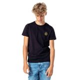 Qivi Hogwarts Alumni Draco Baskılı Unisex Çocuk Siyah T-shirt