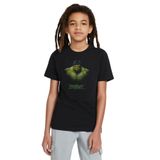Qivi Hulk Baskılı Unisex Çocuk Siyah Sweatshirt