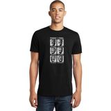 Qivi I Am Groot To Day Feel Baskılı Siyah Erkek Örme T-shirt