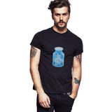 Qivi Juvia From Fairy Tail Baskılı Siyah Erkek Örme T-shirt