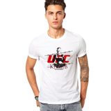 Qivi Khabib Nurmagomedov Baskılı Beyaz Erkek T-shirt