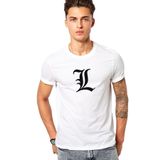 Qivi L Deadnote Baskılı Beyaz Erkek T-shirt