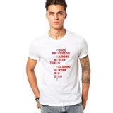 Qivi La Case De Papel Money Heist Baskılı Beyaz Erkek T-shirt