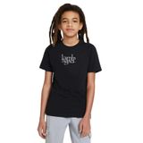 Qivi Lamb Of God Logo Baskılı Siyah Unisex Çocuk T-shirt