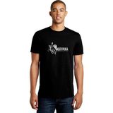Qivi Nirvana Gitar Metal Rock Müzik Music Baskılı Siyah Erkek Örme Tshirt - XL