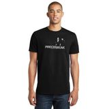 Qivi Prison Break After Show Baskılı Siyah Erkek Örme T-shirt
