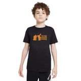 Qivi Pubg Dinner Baskılı Siyah Unisex Çocuk T-shirt