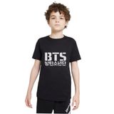 Qivi Pubg Fuck Run Forest Run Baskılı Siyah Unisex Çocuk T-shirt