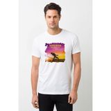 Qivi Queen Bohemıan Rhapsody Post Baskılı Beyaz Erkek T-shirt