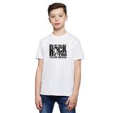 Qivi Queen We Will Rock You Baskılı Unisex Çocuk Beyaz T-shirt