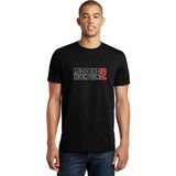 Qivi Red Dead Beyaz Logo Baskılı Siyah Erkek Örme T-shirt