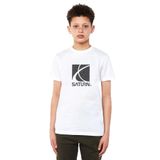 Qivi RF0529-COCTS Baskılı Unisex Çocuk Beyaz T-shirt