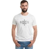 Qivi Riverdale Gryphons and Gargoyles Baskılı Beyaz Erkek T-shirt