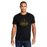 Qivi Riverdale La Bonne Nuit Baskılı Siyah Erkek Örme T-shirt
