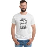 Qivi Riverdale My Way Baskılı Beyaz Erkek T-shirt