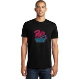 Qivi Riverdale Pop's Chock'lit Shoppe Baskılı Siyah Erkek Örme T-shirt