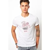 Qivi Riverdale Pops Chocklit Shoppe Open Baskılı Beyaz Erkek T-shirt