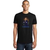 Qivi Riverdalerd S4 Alice Cooper Promotional Portrait Baskılı Siyah Erkek Örme Tshirt T-Shirt Tişört T Sh - XS