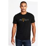 Qivi Roger Federer Perfect Baskılı Siyah Erkek Örme T-shirt