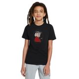 Qivi SFK0017-COCTS Baskılı Unisex Çocuk Siyah T-shirt