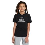 Qivi SFK0252-COCTS Baskılı Unisex Çocuk Siyah Sweatshirt