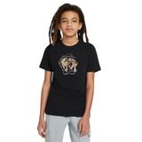 Qivi SFK0280-COCTS Baskılı Unisex Çocuk Siyah T-shirt