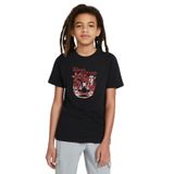 Qivi SFK0323-COCTS Baskılı Unisex Çocuk Siyah T-shirt