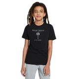 Qivi SFK0383-COCTS Baskılı Unisex Çocuk Siyah Sweatshirt