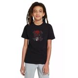 Qivi SFK0469-COCTS Dead Skull Baskılı Unisex Çocuk Siyah Sweatshirt