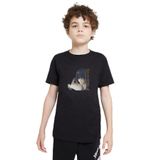 Qivi SFK0494-COCTS Baskılı Unisex Çocuk Siyah Sweatshirt